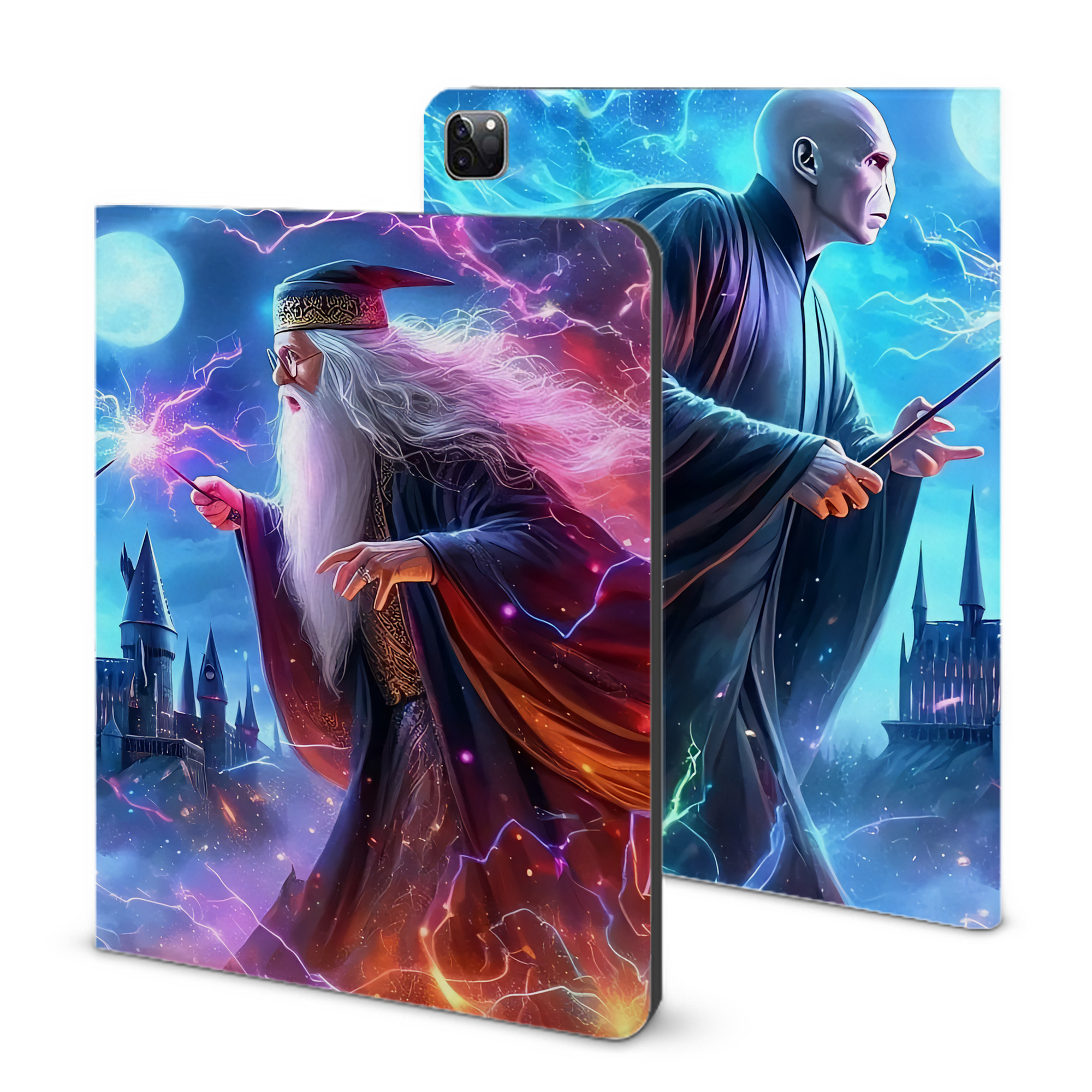 （画像用） Harry Potter ハリー・ポッターシリーズ IPad ケース ブック型 PUレザー TPU 耐衝撃 軽量 薄型 ペン収納なし 全面保護 IPad 各モデル対応
